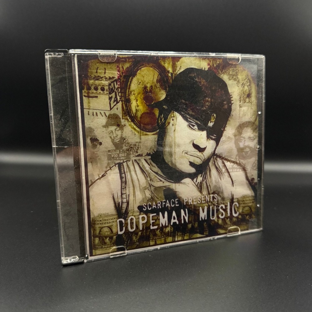 Scarface‎ Presents Dopeman Music CD 2010 Hip Hop Compilation B. James Monk Kaza